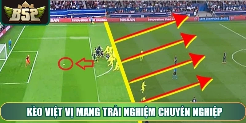 Kèo Việt Vị mang trải nghiệm chuyên nghiệp với các hình thức cược đa dạng